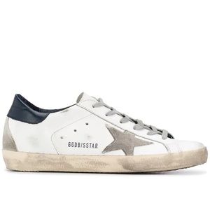 NWOT GG Superstar Distressed-Finish Sneakers